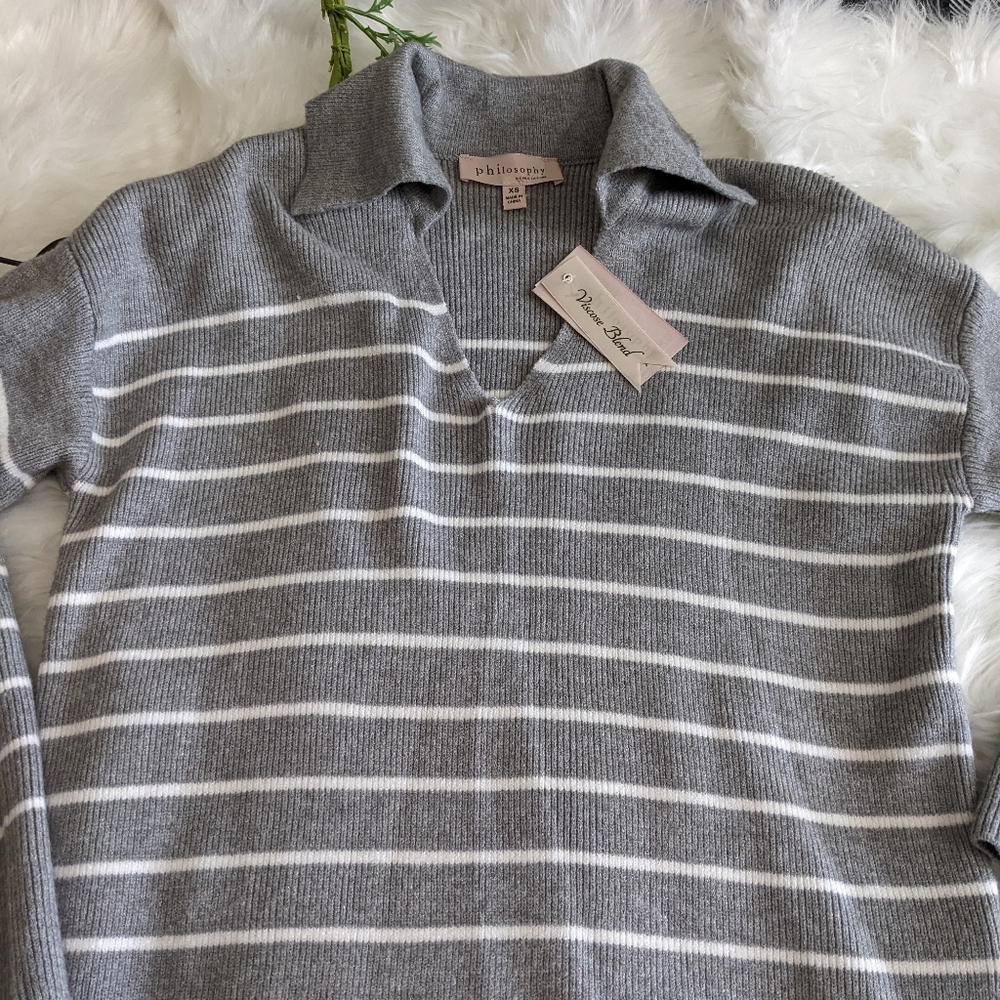 Philosophy Sweater NWT - Picture 3 of 10